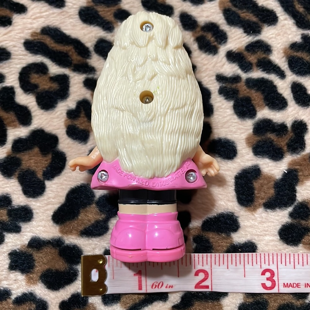 1993 SALLY SECRETS 💕 Vintage McDonalds Happy Meal Toy Doll Blonde 90s Holiday - Picture 9 of 13